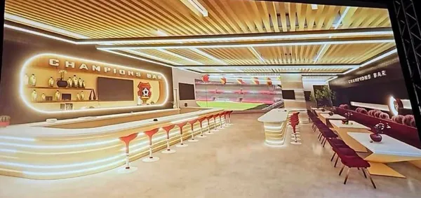 El restaurante que tendrá el estadio de Herediano en sus instalaciones.