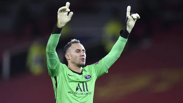 Keylor Navas con el PSG