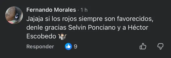 Aficionados del fútbol de Guatemala enojados en redes 