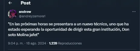 Aficionados de Herediano en redes sociales 