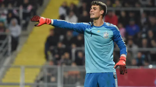 Kepa Arrizabalaga con la Selección de España / Getty