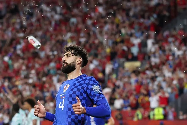 El gol agónico de Gvardiol fue anulado a instancias del VAR (Getty Images).
