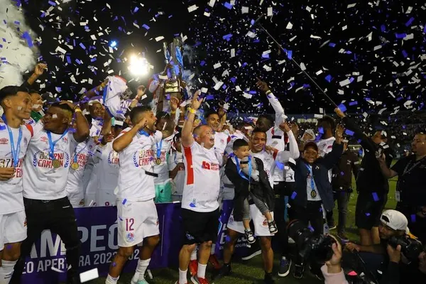 Olimpia es el campeón vigente de la Liga Nacional de Honduras (
