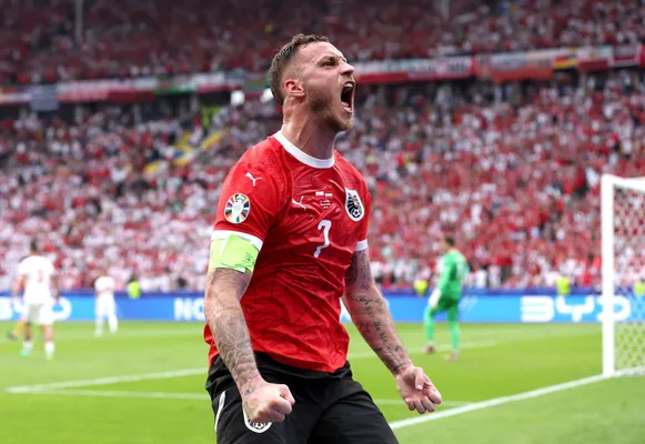 Marko Arnautovic es el máximo goleador histórico de Austria (Getty Images).