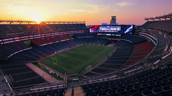 Así luce el Gillette Stadium, que es también el hogar de los New England Patriots de la NFL y cuenta con una capacidad para más de 68 mil personas. (