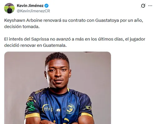 X de Kevin Jiménez.