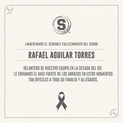 La publicación que realizó Saprissa.