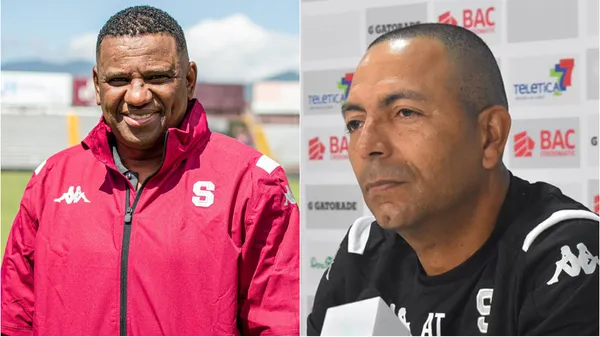 La nueva dupla técnica de Saprissa FF. (Fotos: Saprissa)