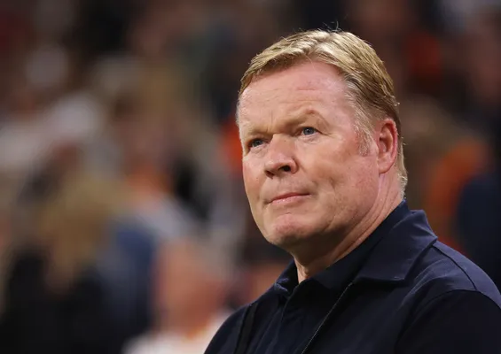 Ronald Koeman solo puede apuntar a levantar el trofeo (Getty Images).