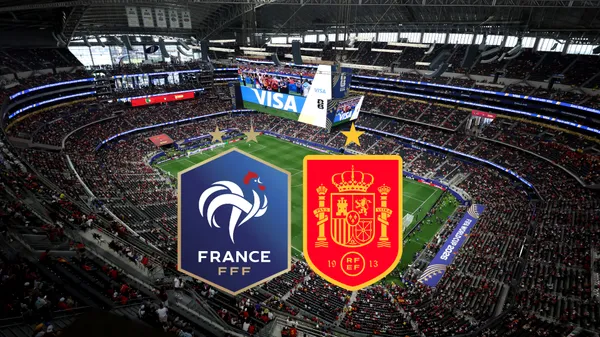 Francia vs. España juegan en Dallas. (Getty Images)