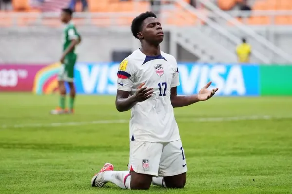 Keyrol Figueroa en el Mundial Sub-17 de Indonesia 