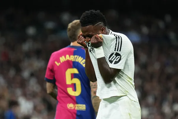 Vinicius con el Real Madrid - Getty