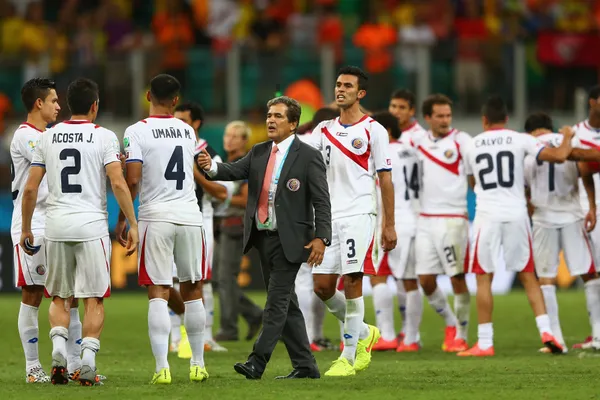 Pinto fue parte de la hazaña en Brasil 2014, pero no siguió al frente de La Sele (Getty Images).