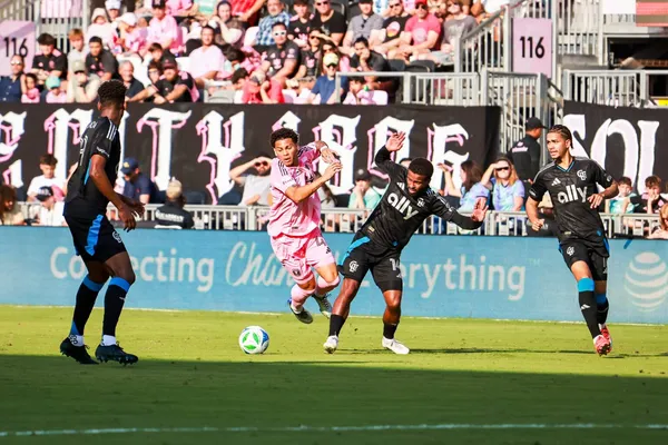 David Ruiz entró de cambio al minuto 60' en el último juego del Inter Miami en la MLS.