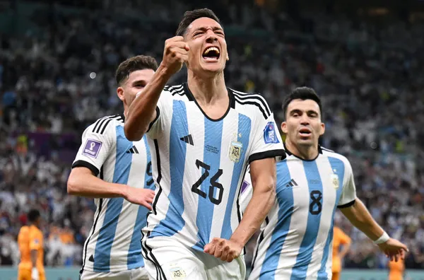 Nahuel Molina es un rostro habitual en la Selección Argentina de Lionel Scaloni (Getty Images).