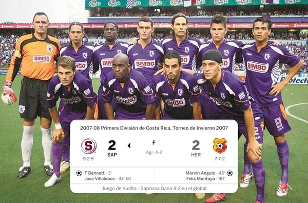 El invierno 2007 fue de Saprissa. (saprissaeternoc)