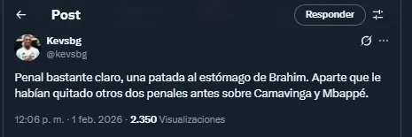 Aficionados del Real Madrid en X