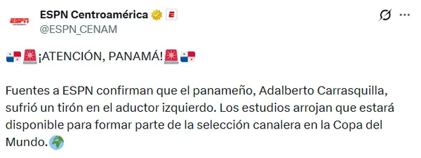 ESPN en X.