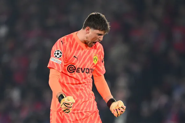 Gregor Kobel, del Borussia Dortmund, es el heredero de Sommer en Suiza (Getty Images).