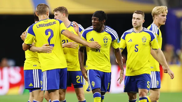 Suecia sacó su boleto a la próxima ronda como uno de los mejores terceros (Getty).