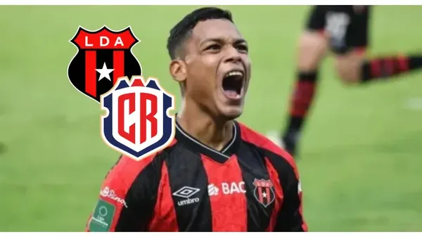Creichel Pérez con Alajuelense 
