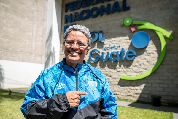 Karla Alemán, entrenadora de la Selección de Guatemala
