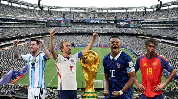 Los cuatro semifinalistas del Mundial 2026. (Getty Images)