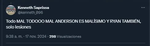 Reacción de aficionados del Saprissa