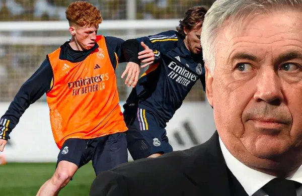 Jeremy de León el consentido de Ancelotti 