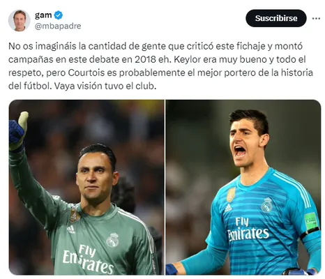 Este tenor de comentarios inundan las redes tras las palabras del belga.