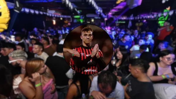 kenneth vargas-bar la cali-alajuelense-escandalo