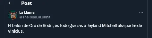 Seguidores sobre Jeyland Mitchell en redes sociales 