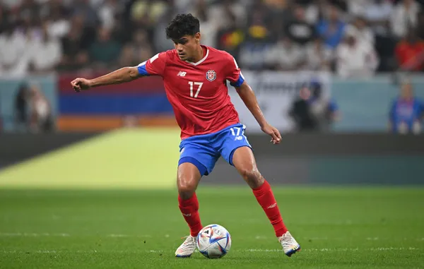Yeltsin Tejeda of Costa Rica in action during the FIFA World Cup Qatar 2022. (Photo by Stuart Franklin/Getty Images)