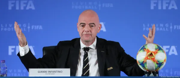 Infantino, presidente de la FIFA