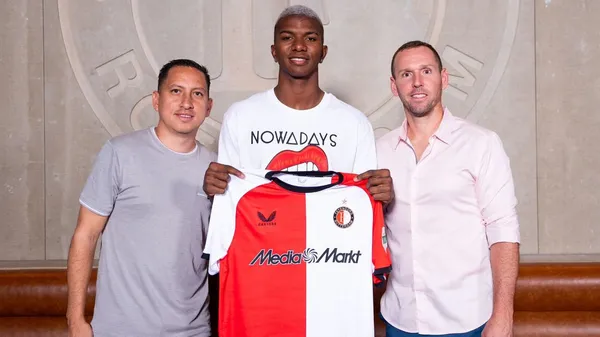 Mitchell de Feyenoord.