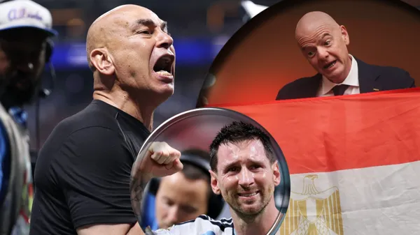 Todo Egipto le reclama a la FIFA por las decisiones del árbitro francés.