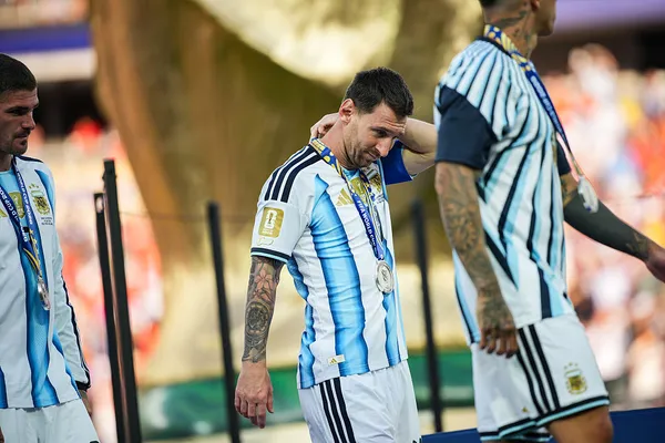 Lionel Messi pone rumbo a Miami (Getty Images).