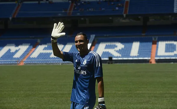 Keylor Navas no dejó pasar el aniversario de su llegada al Madrid.