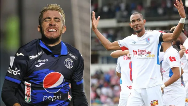 Agustín Auzmendi y Yerry Begntson compiten por ser el goleador del Apertura 2023 con 16 y 12 goles, respectivamente. (