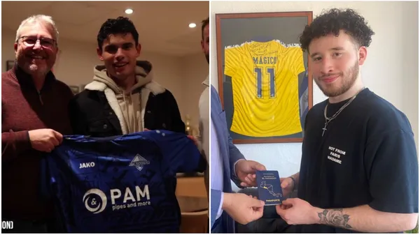 Ricardo Rubio y Odir Aristides Acosta Villatoro están juntos en Alemania.