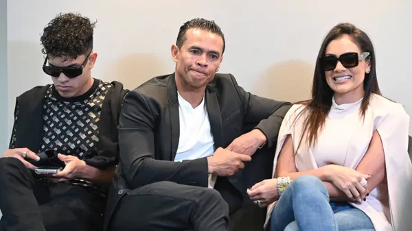 La familia Centeno en la presentanción de Paté en Herediano. (