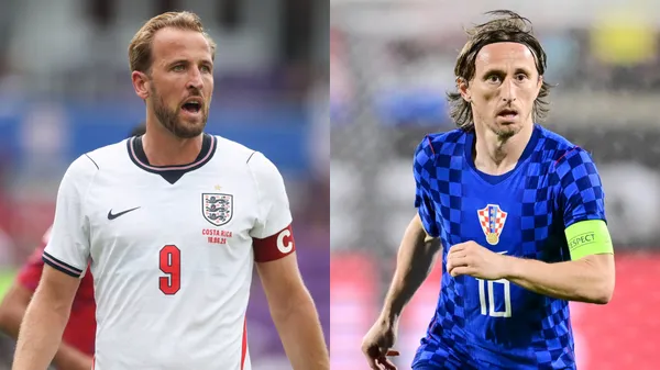 Inglaterra vs. Croacia, un partidazo.