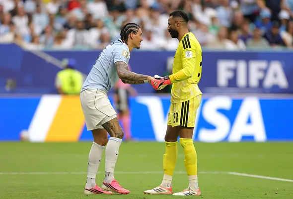 Uruguay no fue efectivo ante Arabia y en parte eso fue gracias a Al-Owais (Getty Images).