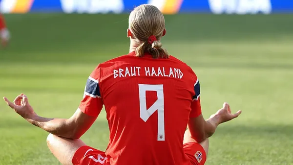 La camiseta de Haaland llama la atención en el Mundial 2026.