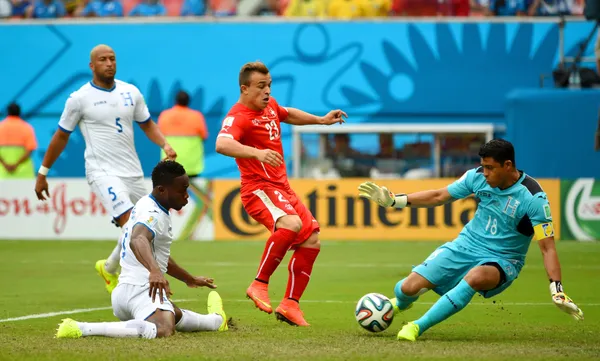 En Brasil 2014 le metió tres goles a Honduras. (Getty Images)