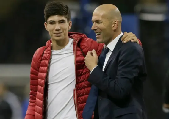 El hijo de Zidane nació en Francia, pero eligió representar a Argelia (