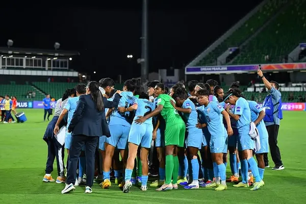 India no cosechó ni un solo punto en la Copa Asiática Femenina (Instagram).