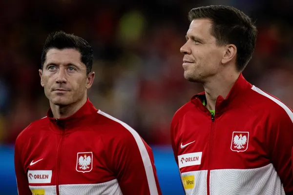 Robert Lewandowski y Wojciech Szczęsny  - Getty