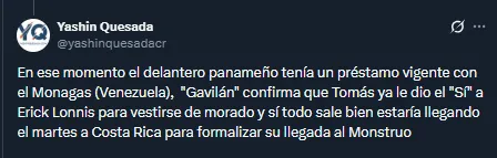 Yashin Quesada - X