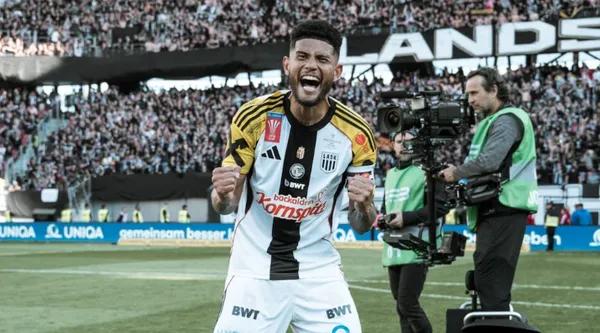 Andrés Andrade con el LASK Linz